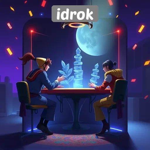 Tampilan dan Desain Antarmuka Situs Game Idrok yang Menarik